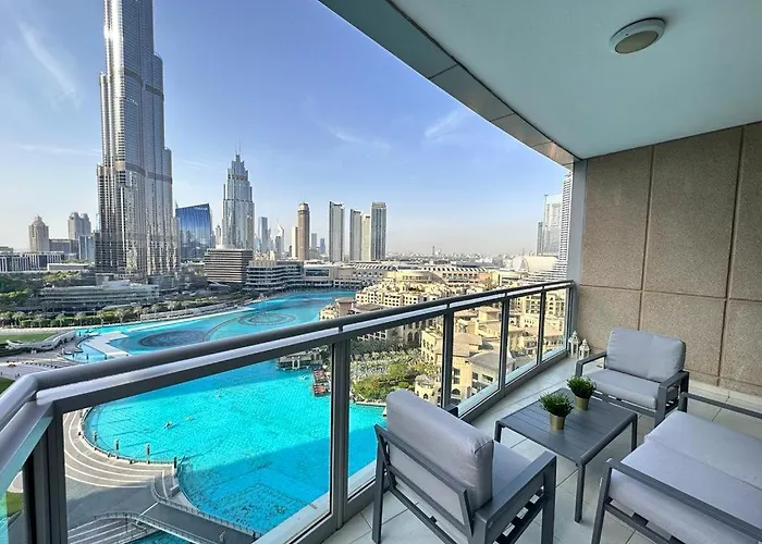 Durrani Homes - Supreme 5Br Besides Dubai Mall With Burj Khalifa And Fountain View